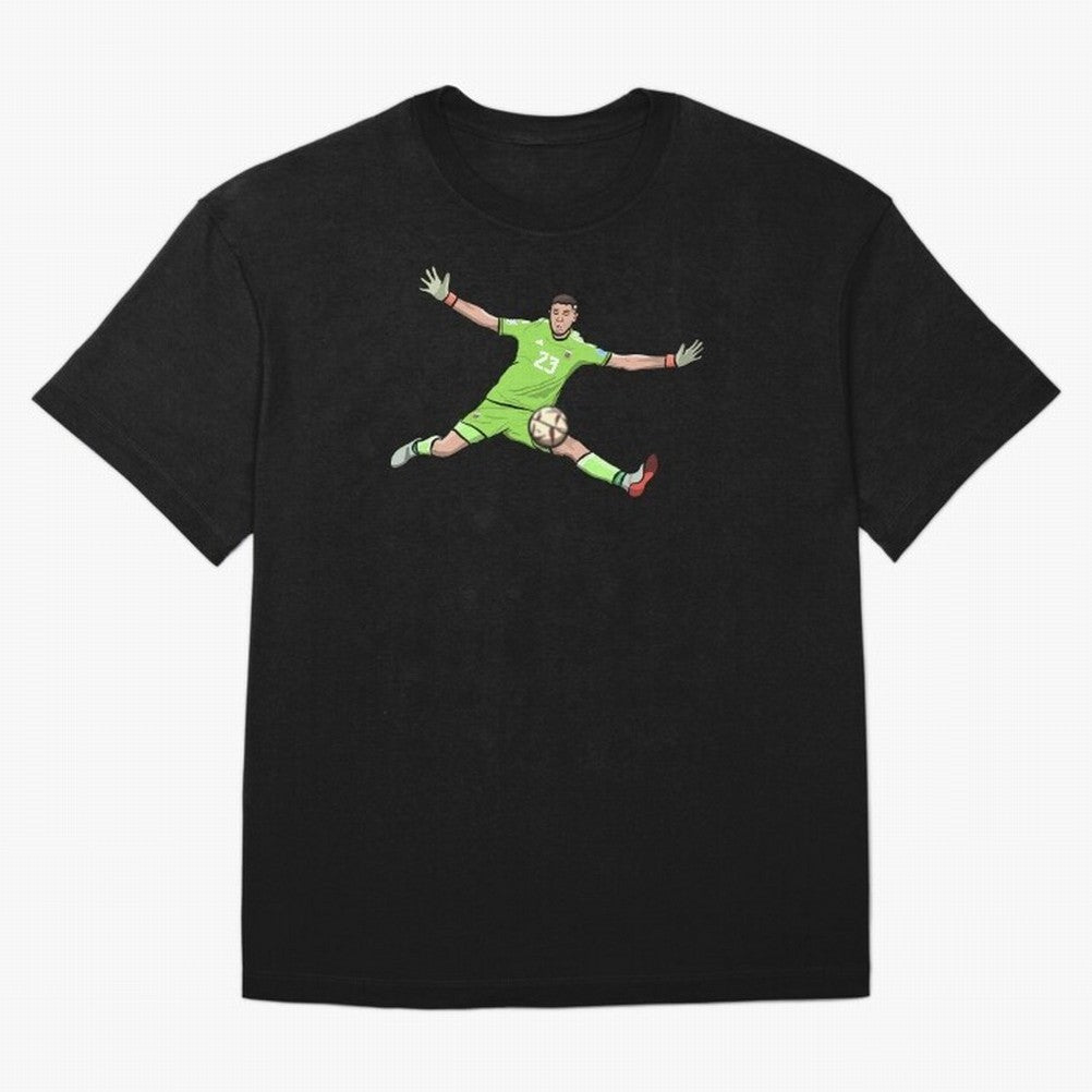 Emi 'Dibu' Martinez, the Heroic Save! Classic T-Shirt Argentina Messi World Cup 2026 Jersey, Nike Fan Tee, Group Stage, Jordan Soccer Shirt, Adidas Match Day Top, Musiala Netherlands Goal Celebration