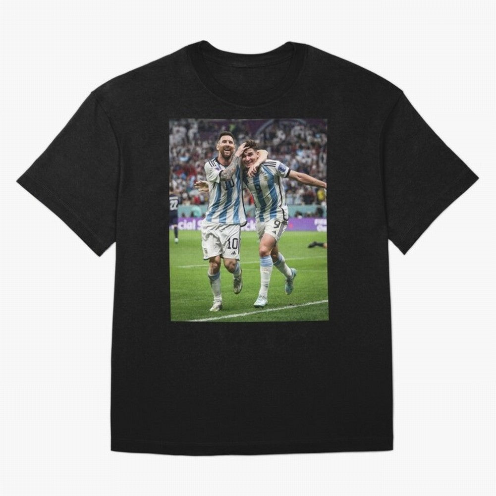 Messi x Alvarez Semifinal Classic T-Shirt Cristiano Ronaldo Argentina Football Jersey, Adidas Soccer Tee, World Cup 2026, Nike Football Fan Shirt, Jordan Supporter Top, Musiala France Trophy Race