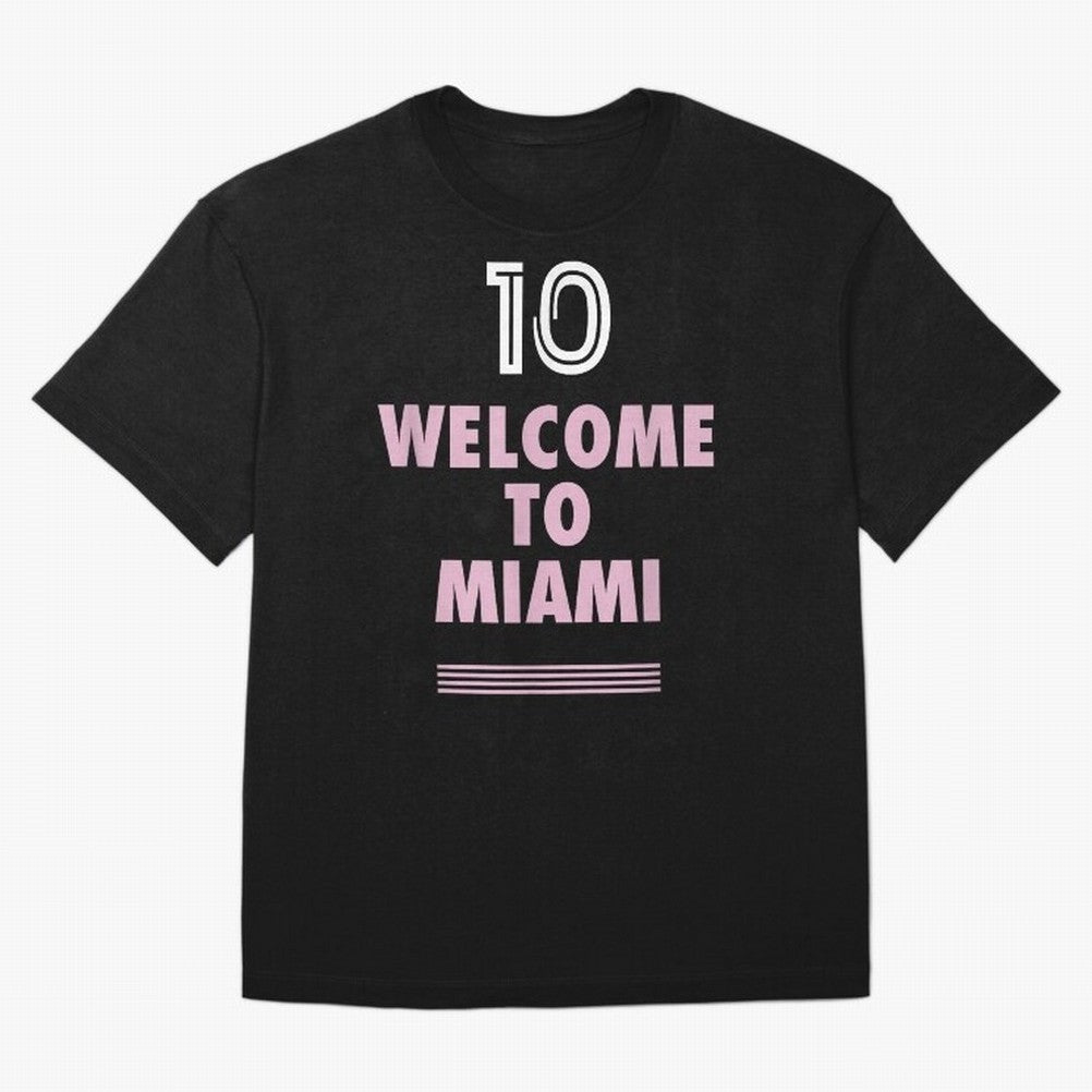 Welcome to Miami 10 - GOAT Classic T-Shirt Discover Match Day Hype Around FIFA World Cup 2026, Adidas Match Day Jersey For Match Day, Jordan Football Shirt For Messi Fans, Nike Soccer Fan Top, Yamal Spain Football Fans