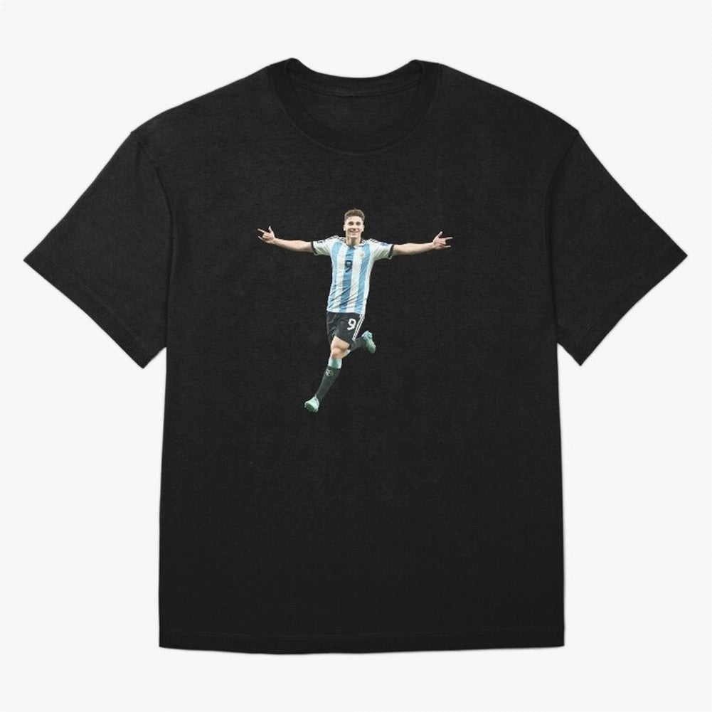 Julian Alvarez Classic T-Shirt Create FIFA World Cup 2026 USA Canada Mexico Capturing, Adidas Football Jersey For Match Day, Nike Soccer Shirt For Messi Fans, Jordan Match Day Top, Vinicius Canada Group Stage