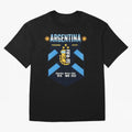 Argentina Football Champions Legacy Badge Design Active T-Shirt Celebrate FIFA World Cup 2026 For Fans Of Messi And Jersey, Adidas Soccer Tee, Messi England Fans, Nike Football Fan Shirt, Jordan Supporter Top, De Bruyne Australia Match Day