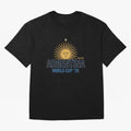 Argentina Football Sun of May - World Cup 2026 Gold Edition Essential T-Shirt Make Every Kick Count In FIFA World Cup 2026 Spirit, Jordan Supporter Jersey For Match Day, Nike World Cup Shirt For CR7 Fans, Adidas Football Fan Top, Rodri Ecuador