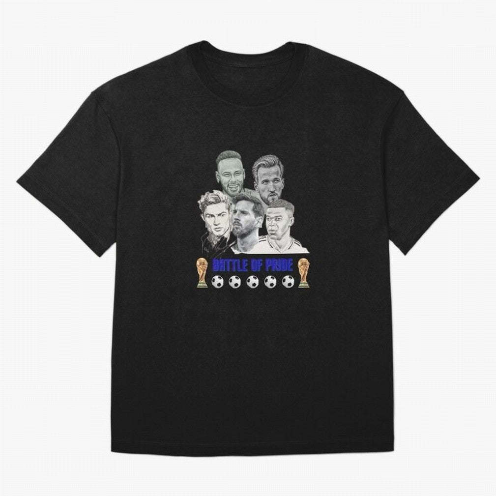 Battle of Pride Classic T-Shirt Messi France Football Jersey, Jordan Football Tee, World Cup 2026, Adidas Fan Shirt, Nike Supporter Top, Mbappe Norway Football Fans
