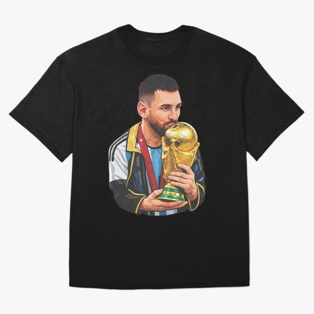 Messi celebrating the 2022 World Cup victory Classic T-Shirt FIFA World Cup 2026 Canada Bellingham, Adidas Match Day Jersey For Group Stage, Jordan Football Shirt For Cristiano Ronaldo Fans, Nike Soccer Fan Top, Rodri Argentina Knockout Round