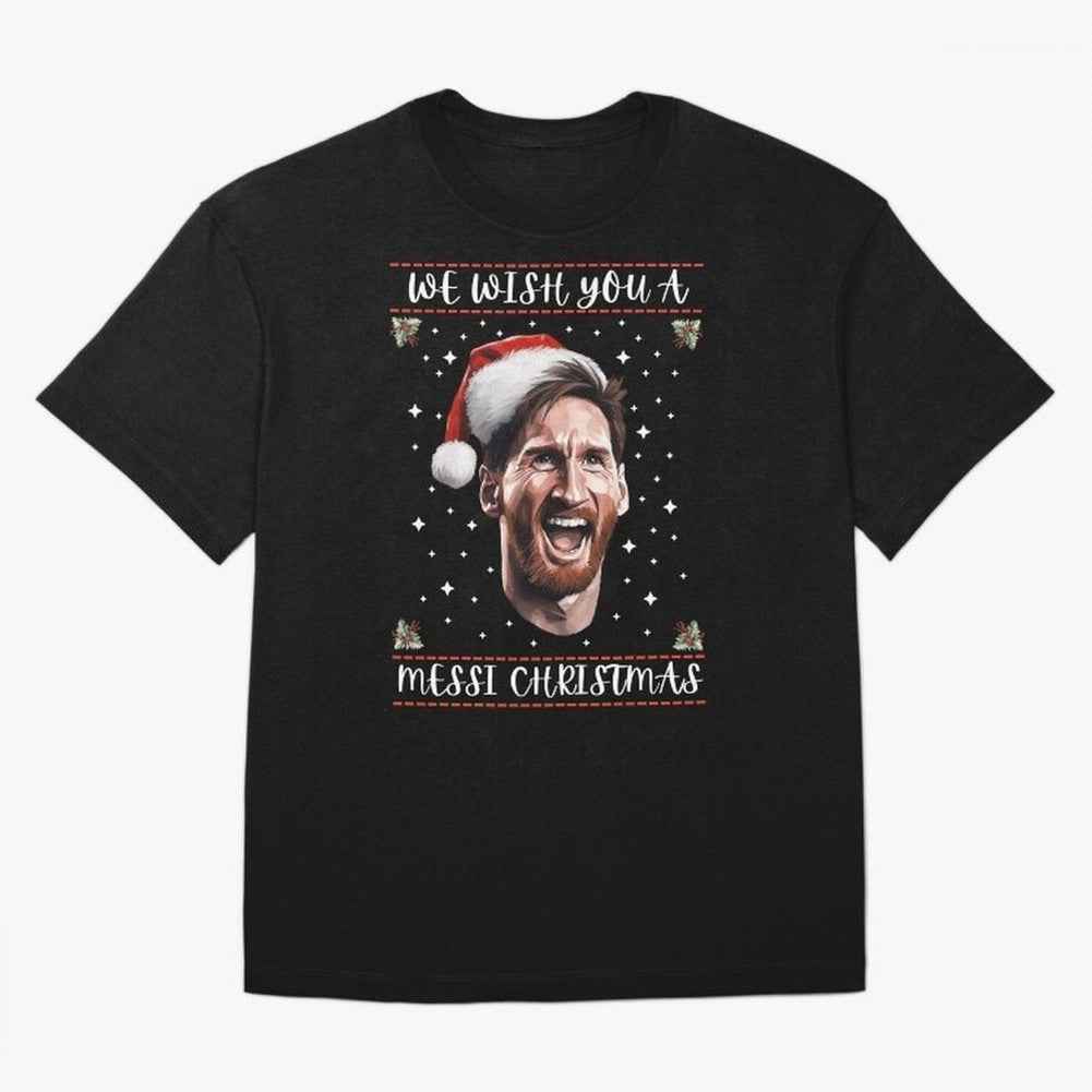 Messi Christmas Funny Football Holiday Classic T-Shirt Bring Trophy Dreams To The FIFA World Cup 2026 USA Canada, Nike Match Day Jersey For Supporter Night, Adidas Supporter Tee For Mbappe Fans, Jordan Soccer Fan Top, De Bruyne Argentina Match Day