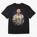 Leonie Messi M10 Football Soccer Player Champion Trophy Glory Classic T-Shirt England Messi World Cup 2026 Jersey, Nike Football Tee, Final Match, Adidas Soccer Shirt, Jordan Fan Top, Lewandowski Portugal Stadium Chant