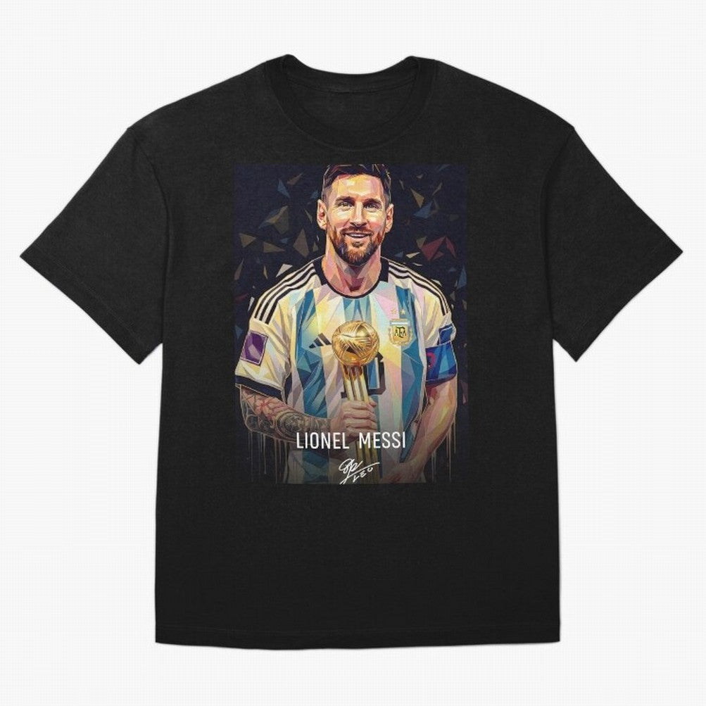 Leonie Messi M10 Football Soccer Player Champion Trophy Glory Classic T-Shirt England Messi World Cup 2026 Jersey, Nike Football Tee, Final Match, Adidas Soccer Shirt, Jordan Fan Top, Lewandowski Portugal Stadium Chant