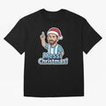 Messi Christmas! Messi Holiday cheer Essential T-Shirt CR7 Brazil Football Jersey, Nike Football Tee, World Cup 2026, Adidas Soccer Shirt, Jordan Fan Top, Haaland France Stadium Chant
