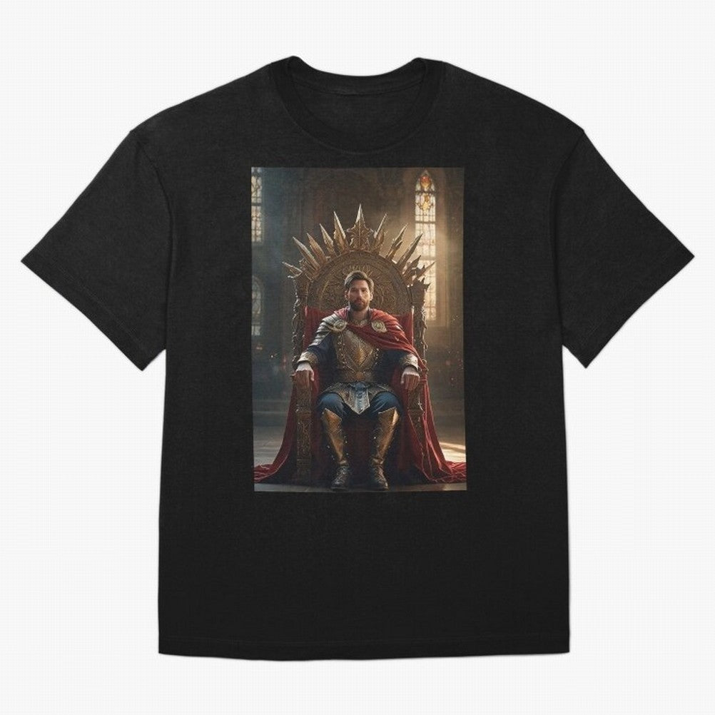 Messi the king Classic T-Shirt World Cup 2026 Spain Mbappe Jersey, Jordan Supporter Tee, Watch Party, Nike World Cup Shirt, Adidas Football Fan Top