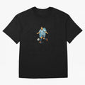 Dynamic Soccer Player Illustration ¨C High-Energy Football Art Classic T-Shirt Step Into FIFA World Cup 2026 Group Stage For Fans Of CR7 Jersey, Nike Match Day Shirt, Messi Brazil Fans, Adidas Supporter Tee, Jordan Soccer Fan Top, Modric Croatia
