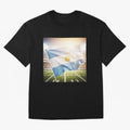 Argentina Flag 3D Football Design ¨C Supporters Argentina Classic T-Shirt Show Support During FIFA World Cup 2026 Group Stage For Jersey, Nike Match Day Shirt, Cristiano Ronaldo Argentina Fans, Adidas Supporter Tee, Jordan Soccer Fan Top, Pedri
