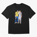 Messi and Neymar Copa America Friends Classic T-Shirt Relive Legendary Nights From FIFA World Cup 2026 Group Jersey, Adidas Football Tee, Mbappe Argentina Fans, Nike Soccer Shirt, Jordan Match Day Top, Bellingham Paraguay Watch Party