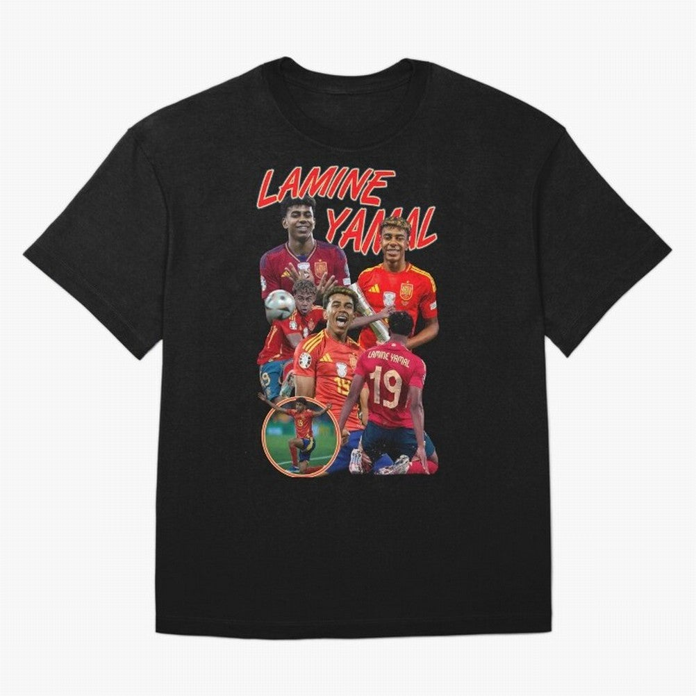 Lamine Yamal - Wonderkid Classic T-Shirt Remember FIFA World Cup 2026 Centered On Neymar Jersey, Jordan Supporter Tee, Neymar Argentina Fans, Nike World Cup Shirt, Adidas Football Fan Top, Griezmann Croatia Final Match