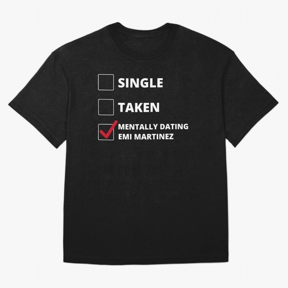 Emi Martinez - Relationship 1 Classic T-Shirt Join FIFA World Cup 2026 For Fans Of Neymar, Haaland And Jersey, Jordan Football Tee, Cristiano Ronaldo Spain Fans, Adidas Fan Shirt, Nike Supporter Top, Modric Croatia Knockout Round