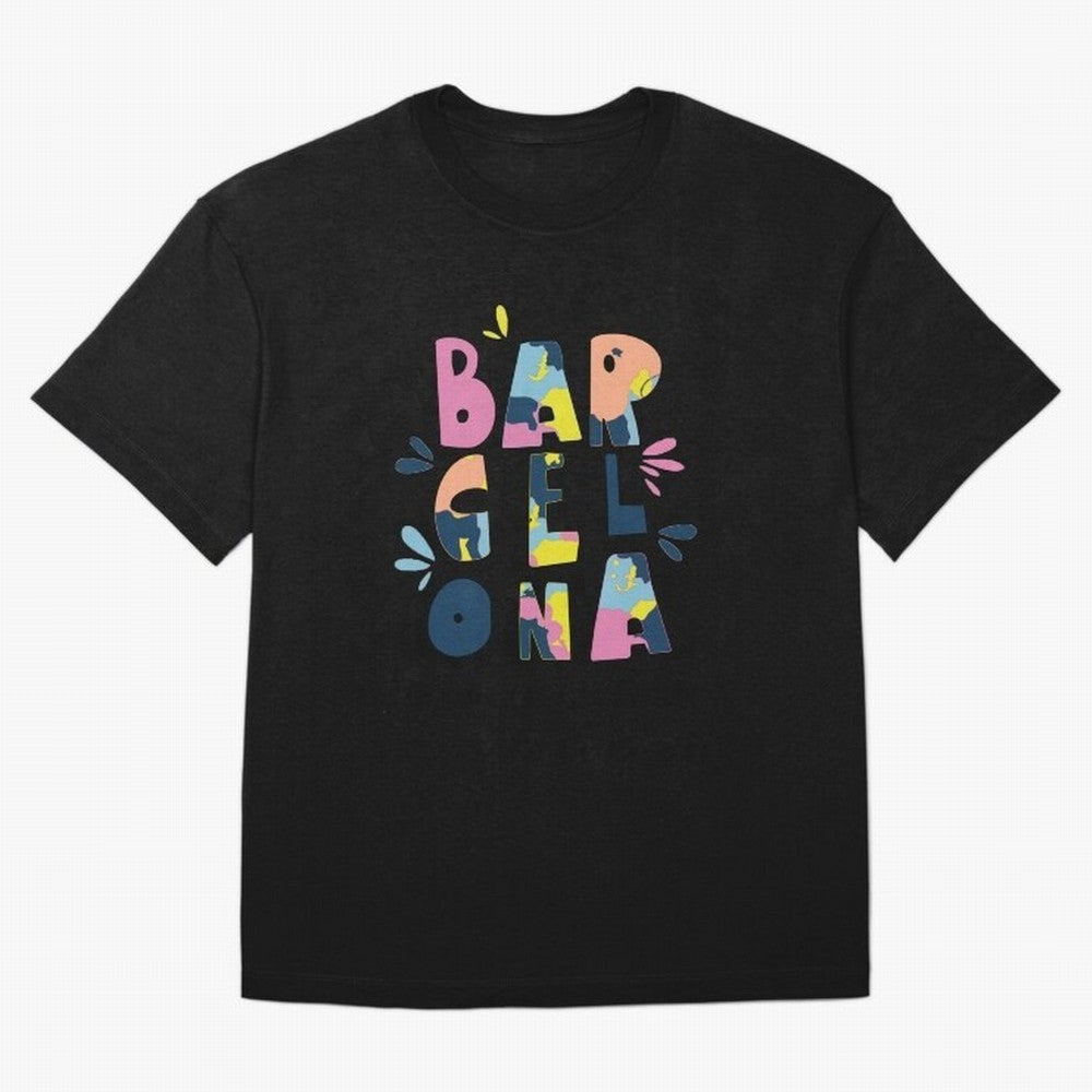 Barcelona Letters Classic T-Shirt FIFA World Cup 2026 Argentina Kane Jersey, Adidas Match Day Tee, CR7 Spain Fans, Jordan Football Shirt, Nike Soccer Fan Top, Vinicius Australia Football Fans