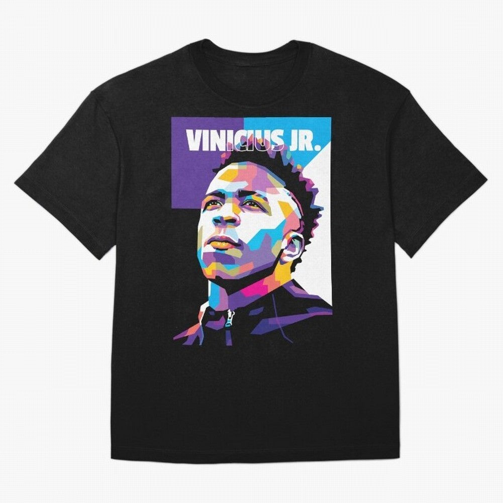 Vinicius Jr. in WPAP Style Essential T-Shirt Represent FIFA World Cup 2026 Group Stage Centered On Fan Jersey, Nike Fan Tee, Netherlands Supporter Shirt, Jordan Soccer Shirt, CR7 Adidas Match Day Top, Yamal Germany Goal Celebration