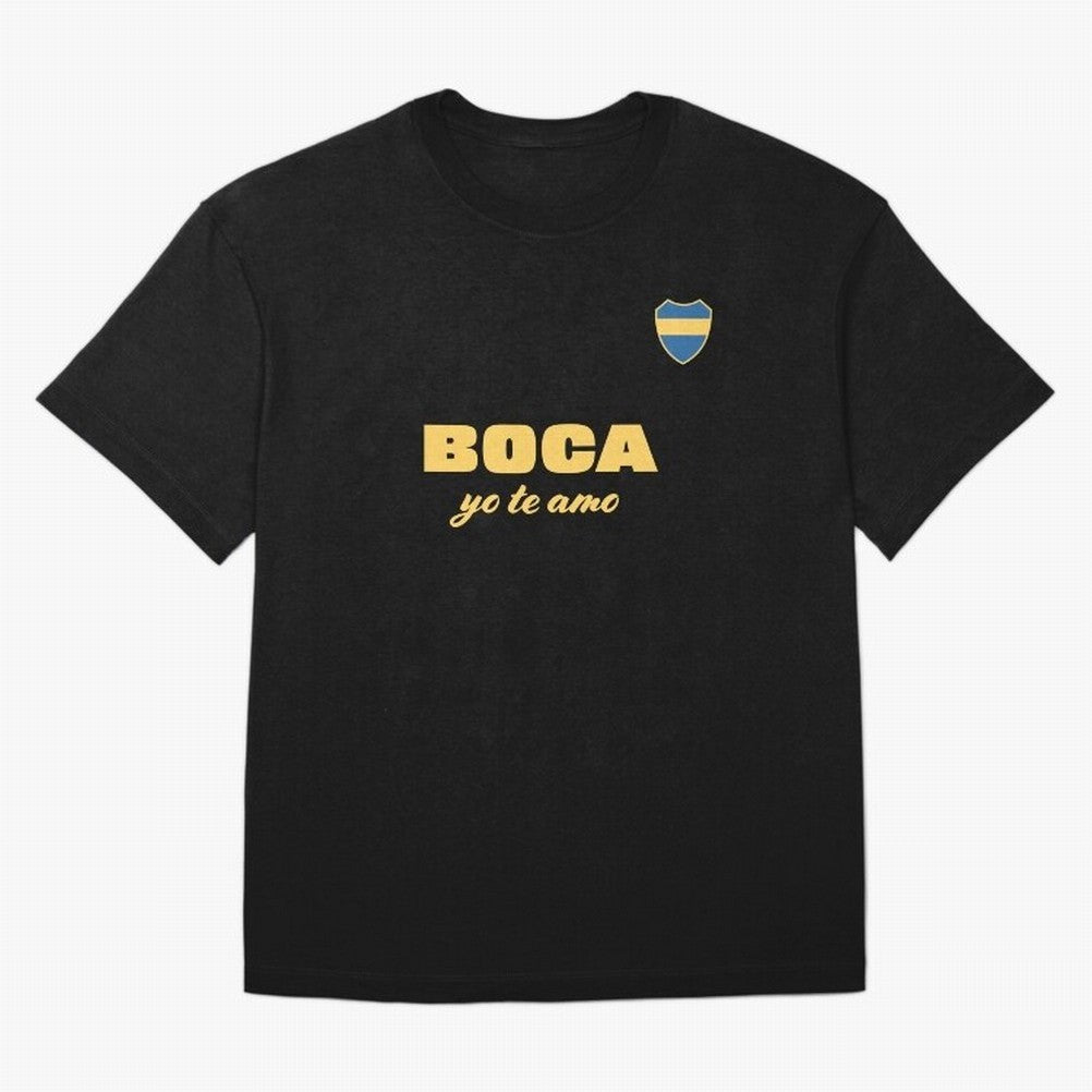 BOCA JUNIORS I LOVE YOU Fitted V-Neck T-Shirt Argentina Cristiano Ronaldo World Cup 2026 Jersey, Adidas Soccer Tee, Goal Celebration, Nike Football Fan Shirt, Jordan Supporter Top, Mbappe Netherlands Trophy Race