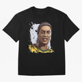 Illustration Ronaldinho Art Classic T-Shirt Celebrate The Road Through FIFA World Cup 2026 For Fans, Nike Match Day Jersey For Match Day, Adidas Supporter Tee For Mbappe Fans, Jordan Soccer Fan Top, Haaland Ecuador Supporter Night