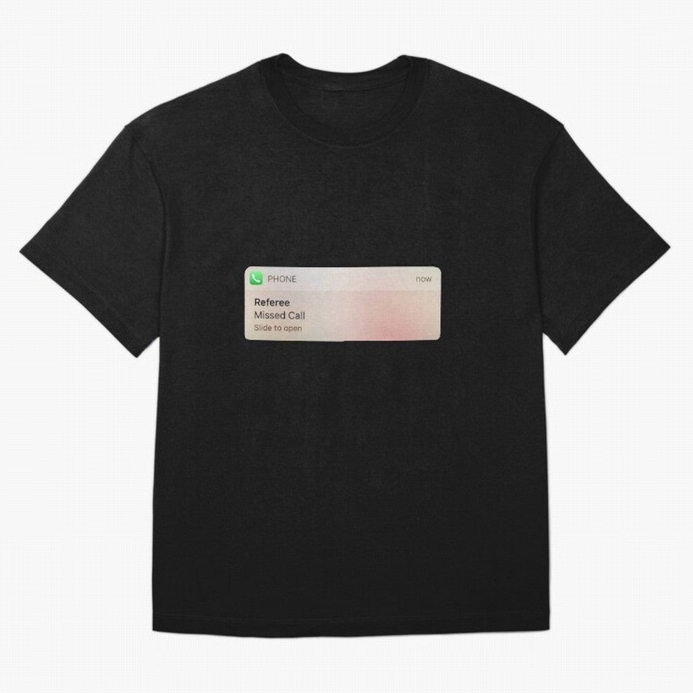 Referee Missed Call Text- Funny Sports Classic T-Shirt Bring World Football Passion Into FIFA World Cup 2026 Fan Jersey, Adidas Soccer Tee, Brazil Supporter Shirt, Nike Football Fan Shirt, Cristiano Ronaldo Jordan Supporter Top