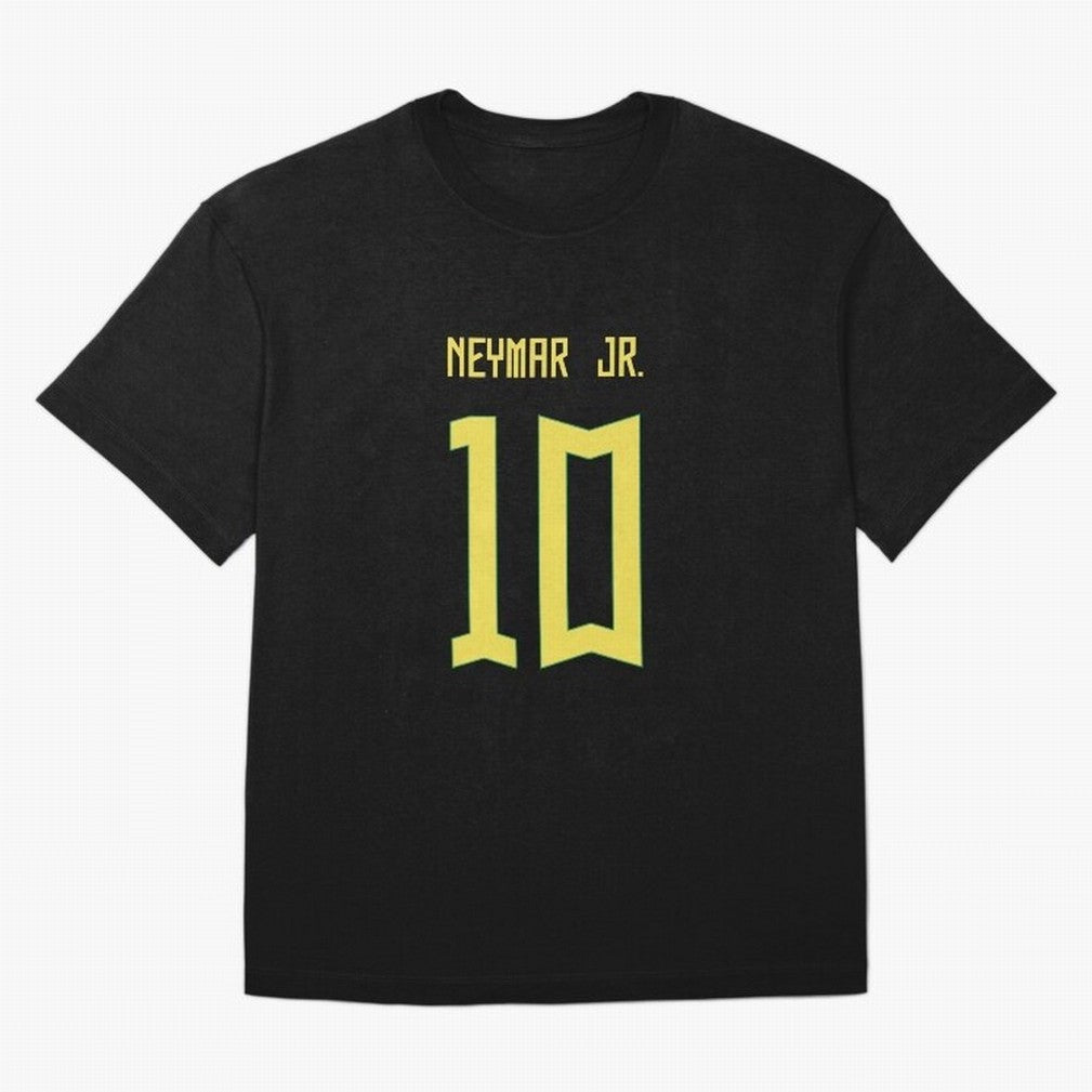 Neymar Jr Brazil Away Jersey 2023 Classic T-Shirt Cristiano Ronaldo England Football Jersey, Nike Fan Tee, World Cup 2026, Jordan Soccer Shirt, Adidas Match Day Top, Bellingham Norway Final Match