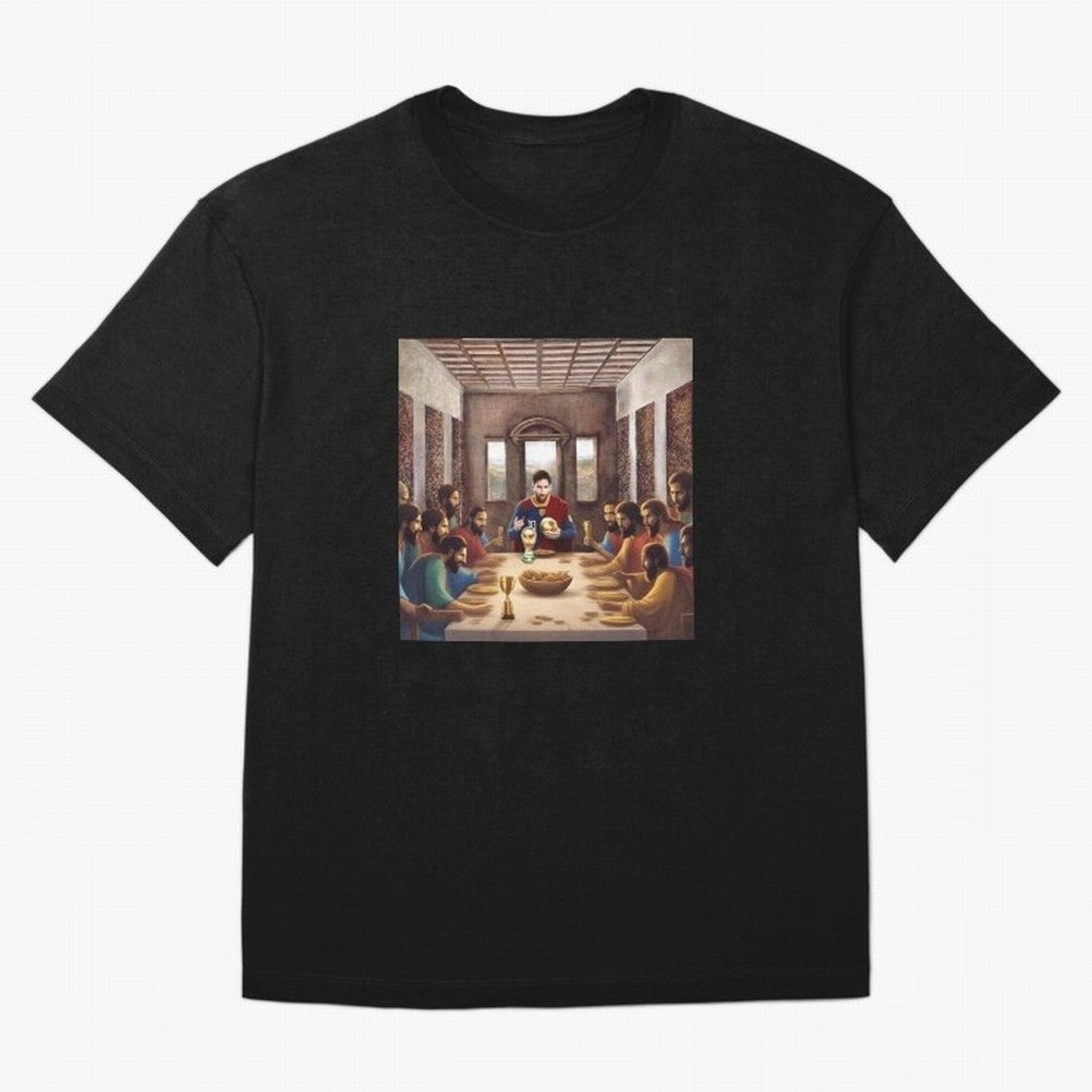 Messi The Last Supper Art Gift Limited Edition T-Shirt CR7 England Football Jersey, Nike Football Tee, World Cup 2026, Adidas Soccer Shirt, Jordan Fan Top, Griezmann France Watch Party