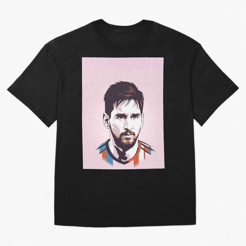 Messi Pop Art Graphic T-Shirt World Cup 2026 Argentina De Bruyne Jersey, Adidas Match Day Tee, Trophy Race, Jordan Football Shirt, Nike Soccer Fan Top