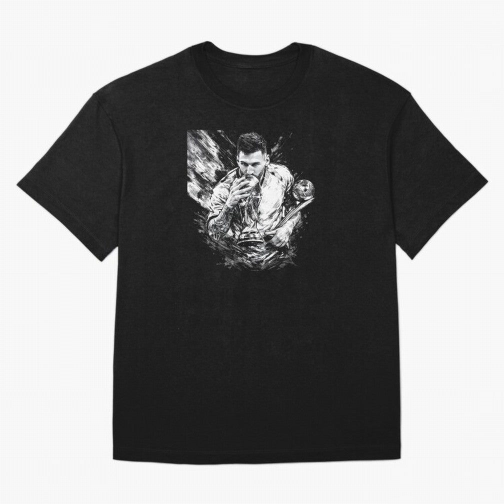 Eternal Glory ¨C Inked Champion Tribute Messi Premium T-Shirt Cristiano Ronaldo Germany Football Jersey, Adidas Match Day Tee, World Cup 2026, Jordan Football Shirt, Nike Soccer Fan Top, Musiala France Football Fans