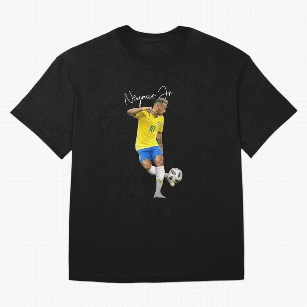 Neymar Jr signed brazil Classic Essential T-Shirt Messi France Football Jersey, Jordan Football Tee, World Cup 2026, Adidas Fan Shirt, Nike Supporter Top, Mbappe Belgium Football Fans