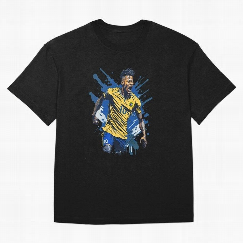 Neymar Jr. splash art Active T-Shirt FIFA World Cup 2026 Ecuador Saka Fan Jersey, Adidas Football Tee, Portugal Supporter Shirt, Nike Soccer Shirt, Messi Jordan Match Day Top, Salah Germany Stadium Chant