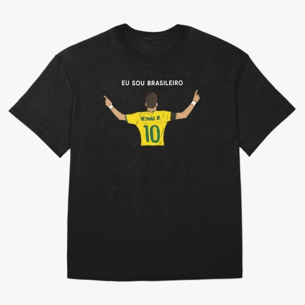 Neymar Jr Brazil T-Shirt Cristiano Ronaldo Argentina Football Jersey, Jordan Football Tee, World Cup 2026, Adidas Fan Shirt, Nike Supporter Top, De Bruyne Ghana Fan Club