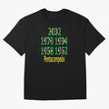 Brazil Five Stars - Champion Heritage Essential T-Shirt Portugal Messi World Cup 2026 Jersey, Nike Fan Tee, Match Day, Jordan Soccer Shirt, Adidas Match Day Top, Griezmann Morocco Final Match