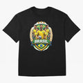 Brazil Football National Team Pride- Brazil Soccer Graphics Classic T-Shirt Neymar Brazil Football Jersey, Adidas Football Tee, World Cup 2026, Nike Soccer Shirt, Jordan Match Day Top, CR7 USA Stadium Chant