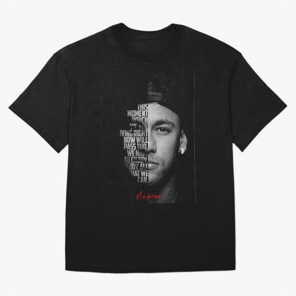 Black and white Neymar Jr quote. Classic T-Shirt Relive Legendary Nights From The FIFA World Cup 2026 USA Fan Jersey, Jordan Football Tee, England Supporter Shirt, Adidas Fan Shirt, Messi Nike Supporter Top, Cristiano Ronaldo Colombia Football Fans