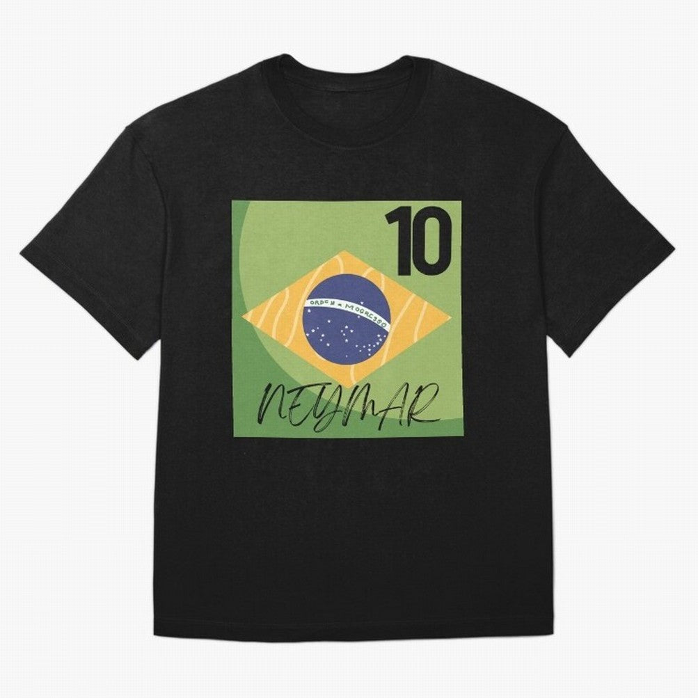 NEYMAR 10 Classic T-Shirt Portugal Mbappe World Cup 2026 Jersey, Nike Football Tee, Soccer Fans, Adidas Soccer Shirt, Jordan Fan Top, Messi Senegal Watch Party