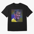 Neymar Poster Panting Art Brazilian Soccer Player Classic T-Shirt FIFA World Cup 2026 Canada Kane, Adidas Match Day Jersey For Match Day, Jordan Football Shirt For CR7 Fans, Nike Soccer Fan Top, Foden Spain Knockout Round
