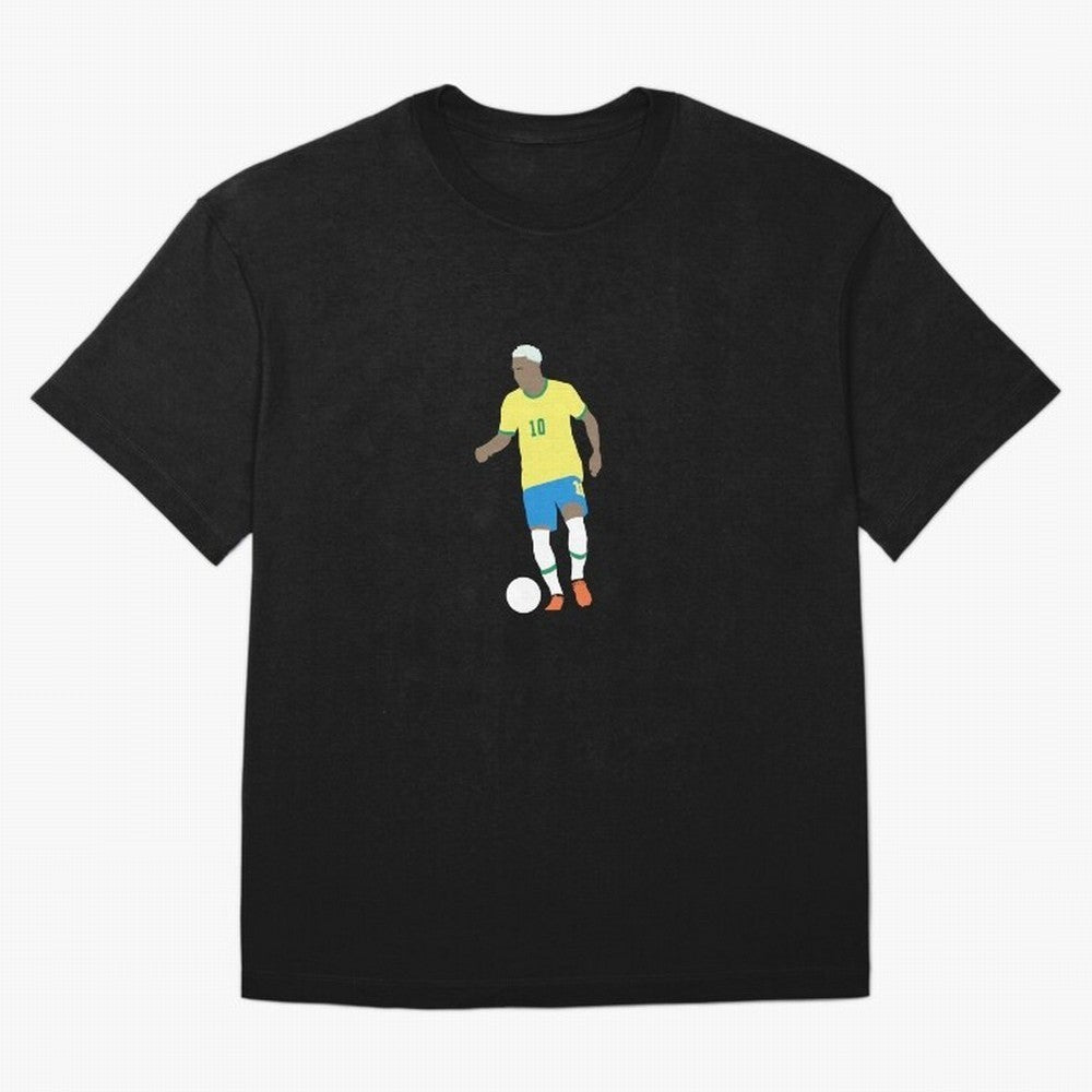 Neymar - Brazil Classic T-Shirt Messi Argentina Football Jersey, Nike Football Tee, World Cup 2026, Adidas Soccer Shirt, Jordan Fan Top, Haaland France Stadium Chant