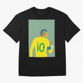 Neymar Jr T-Shirt Keep The Match Day Mood Of FIFA World Cup 2026 USA Canada, Adidas Match Day Jersey For Match Day, Jordan Football Shirt For Mbappe Fans, Nike Soccer Fan Top, Griezmann Ecuador Fan Club
