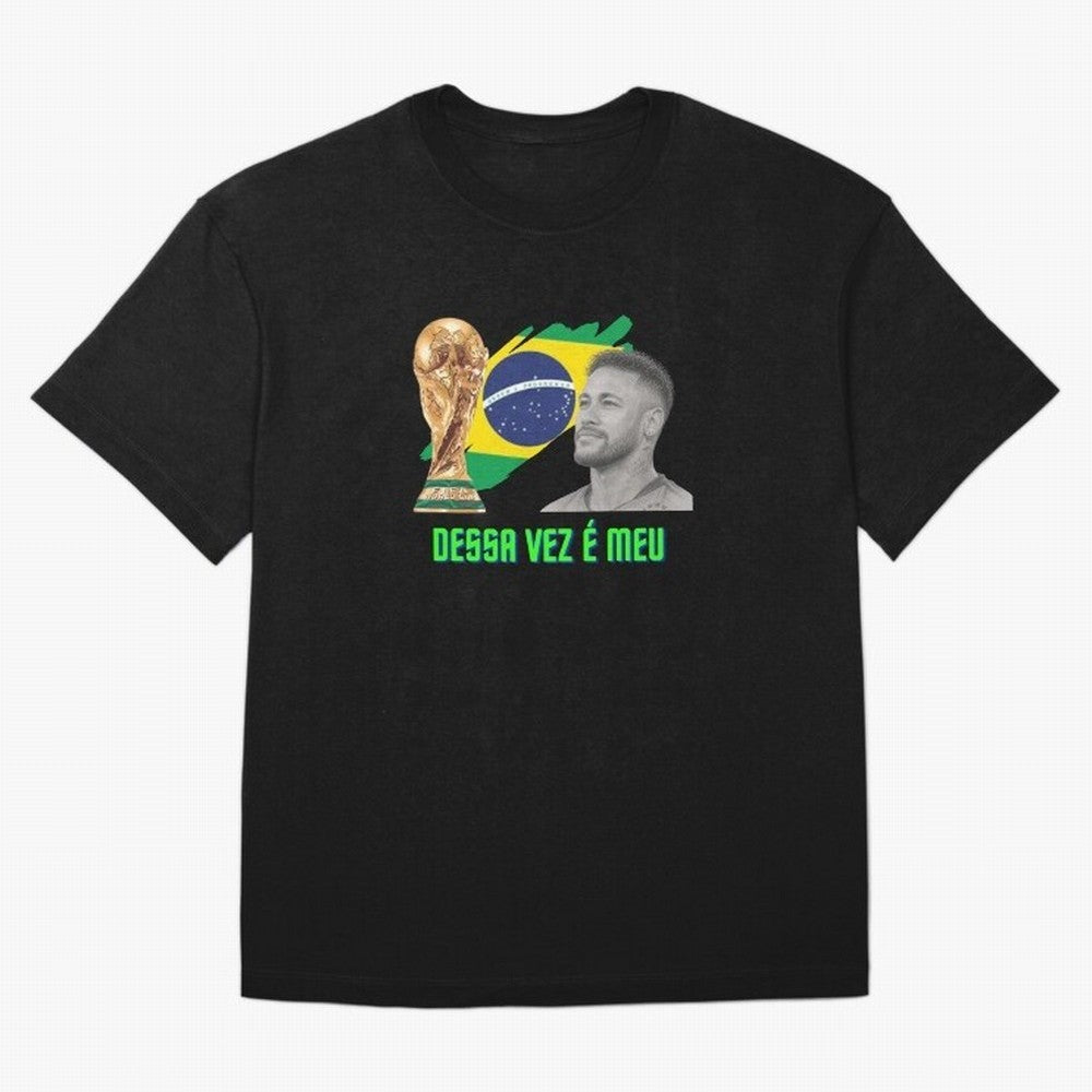 Neymar World Cup Classic T-Shirt Carry Global Football Passion For FIFA World Cup 2026 Jersey, Nike Football Tee, Messi France Fans, Adidas Soccer Shirt, Jordan Fan Top, Neymar Croatia Watch Party