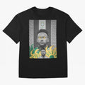 Brazil Football Star Grunge Poster T-Shirt FIFA World Cup 2026 Argentina Griezmann Jersey, Nike Match Day Shirt, Messi Spain Fans, Adidas Supporter Tee, Jordan Soccer Fan Top, De Bruyne Paraguay Match Day