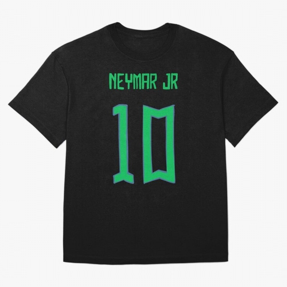 Neymar Jr #10 (Brazil) T-Shirt Messi Argentina Football Jersey, Adidas Match Day Tee, World Cup 2026, Jordan Football Shirt, Nike Soccer Fan Top, Bellingham USA Fan Club
