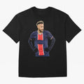 Nymar JR. Sticker Classic T-Shirt Bring A Vintage Feel To The FIFA World Cup 2026 USA, Adidas Soccer Jersey For Supporter Night, Nike Football Fan Shirt For Mbappe Fans, Jordan Supporter Top, Neymar Spain Match Day