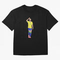 Neymar Brazil Football Captain T-Shirt Represent Global Football Passion For FIFA World Cup 2026 Jersey, Nike Fan Tee, Messi Brazil Fans, Jordan Soccer Shirt, Adidas Match Day Top, Saka England Final Match