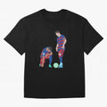 Messi and Neymar Football Free Kick Classic T-Shirt Bring Global Tournament Vibes To The FIFA World Cup 2026 Jersey, Adidas Soccer Tee, Neymar France Fans, Nike Football Fan Shirt, Jordan Supporter Top, Pedri Paraguay Trophy Race