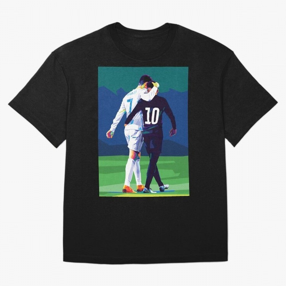 Ronaldo x Neymar Wpap Art Classic T-Shirt Carry The Colors And Pride Of The FIFA World Cup 2026, Nike Fan Jersey For Watch Party, Jordan Soccer Shirt For Messi Fans, Adidas Match Day Top, Foden Argentina Soccer Fans