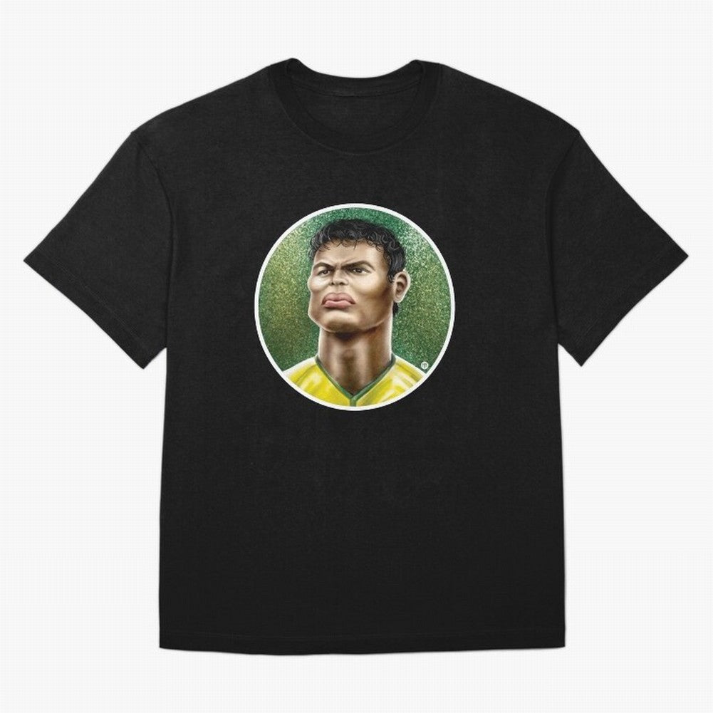 Footballicature : Thiago Silva Classic T-Shirt England Cristiano Ronaldo World Cup 2026 Jersey, Jordan Football Tee, Match Day, Adidas Fan Shirt, Nike Supporter Top, Yamal Morocco Football Fans