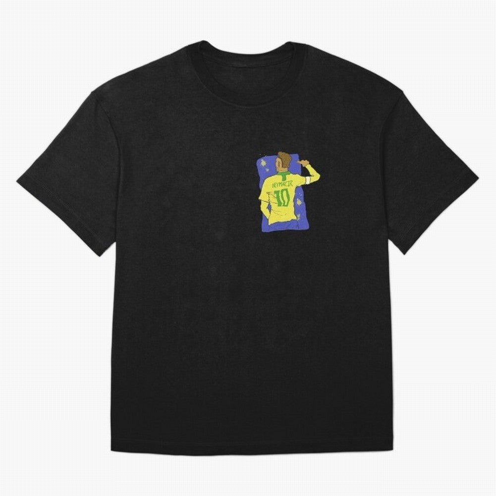 Neymar Jr. in Brazilian Glory T-Shirt Neymar England Football Jersey, Nike Fan Tee, World Cup 2026, Jordan Soccer Shirt, Adidas Match Day Top, Neymar Ghana Final Match