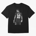 Neymar Jr Black and White Version T-Shirt Follow The Road To FIFA World Cup 2026 Spirit, Inspired, Nike Fan Jersey For Watch Party, Jordan Soccer Shirt For Messi Fans, Adidas Match Day Top, CR7 Argentina Soccer Fans