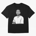 Neymar Jr. Black and White Version T-Shirt Capture FIFA World Cup 2026 Group Stage Inspired By Jersey, Adidas Match Day Tee, Neymar England Fans, Jordan Football Shirt, Nike Soccer Fan Top, Vinicius Australia Football Fans