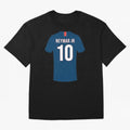 Neymar football jersey T-Shirt Show Championship Spirit For FIFA World Cup 2026, Adidas Match Day Jersey For Stadium Chant, Jordan Football Shirt For Messi Fans, Nike Soccer Fan Top, Rodri Ecuador Knockout Round