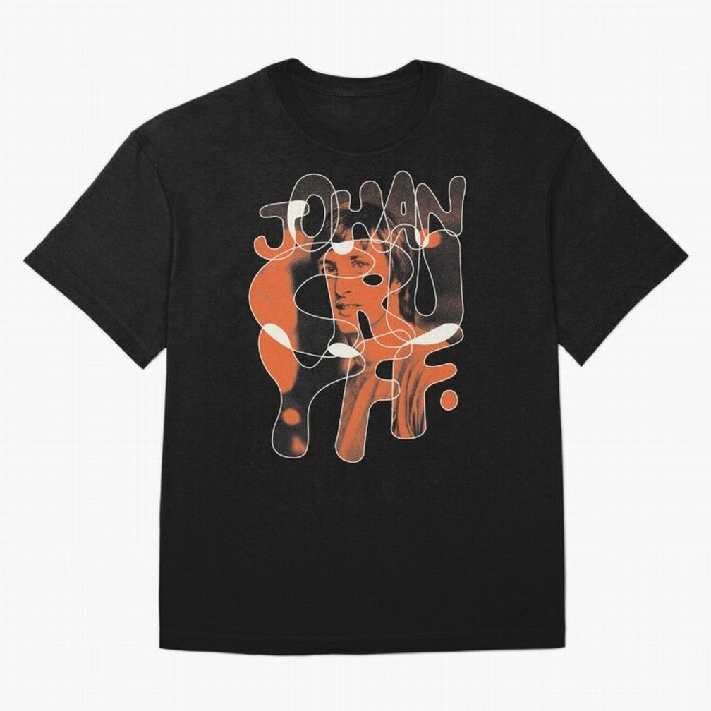 Johan Cruyff ¨C Abstract Football Icon Art Classic T-Shirt Mbappe Germany Football Jersey, Nike Match Day Shirt, World Cup 2026, Adidas Supporter Tee, Jordan Soccer Fan Top, Musiala France Trophy Race